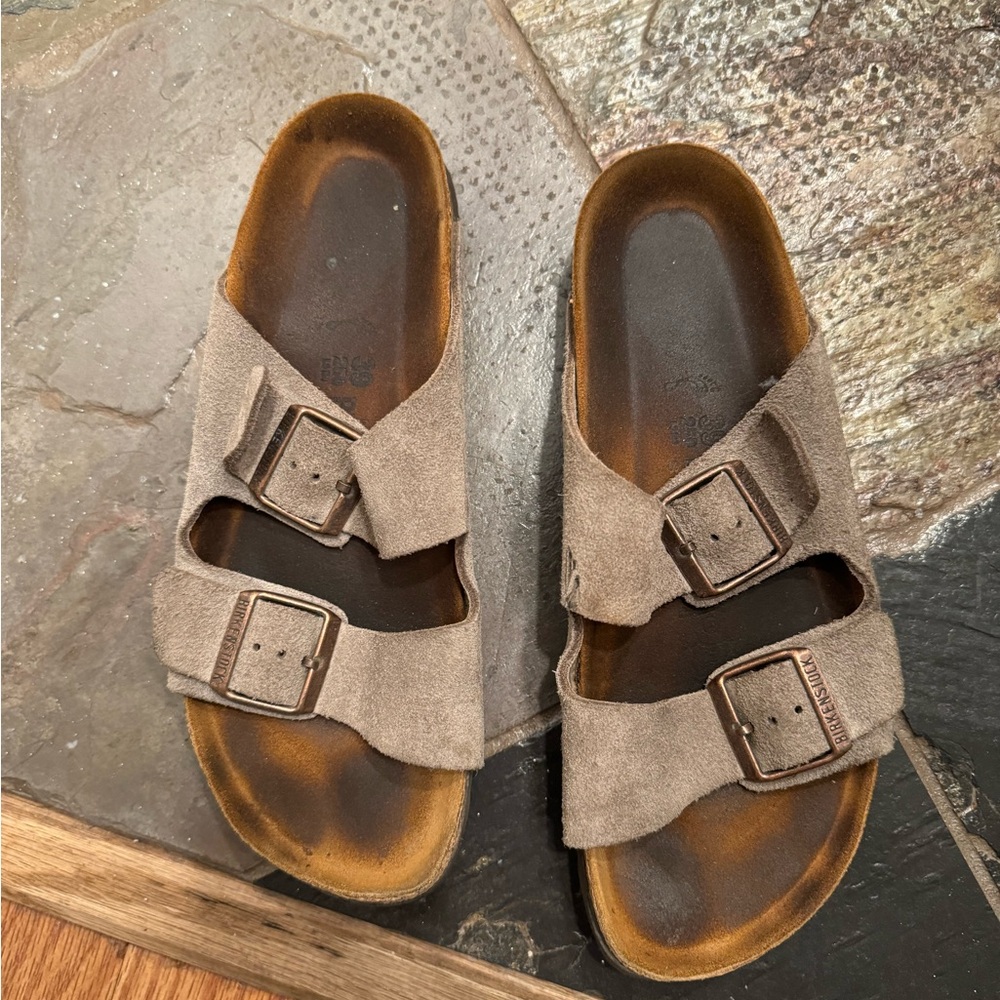 soft footbed Birkenstocks
